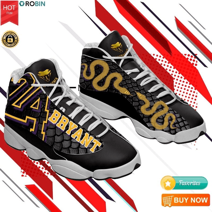 Kobe Bryant Black Snake Shoes Air Jordan 13 Shoes Hot Style This Year