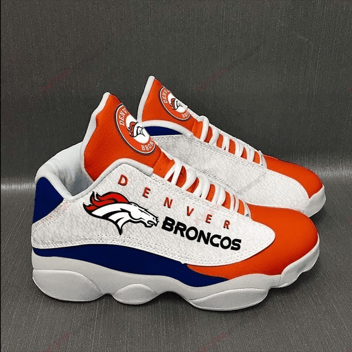 Denver Broncos NFL Football Team Air Jordan 13 Shoes