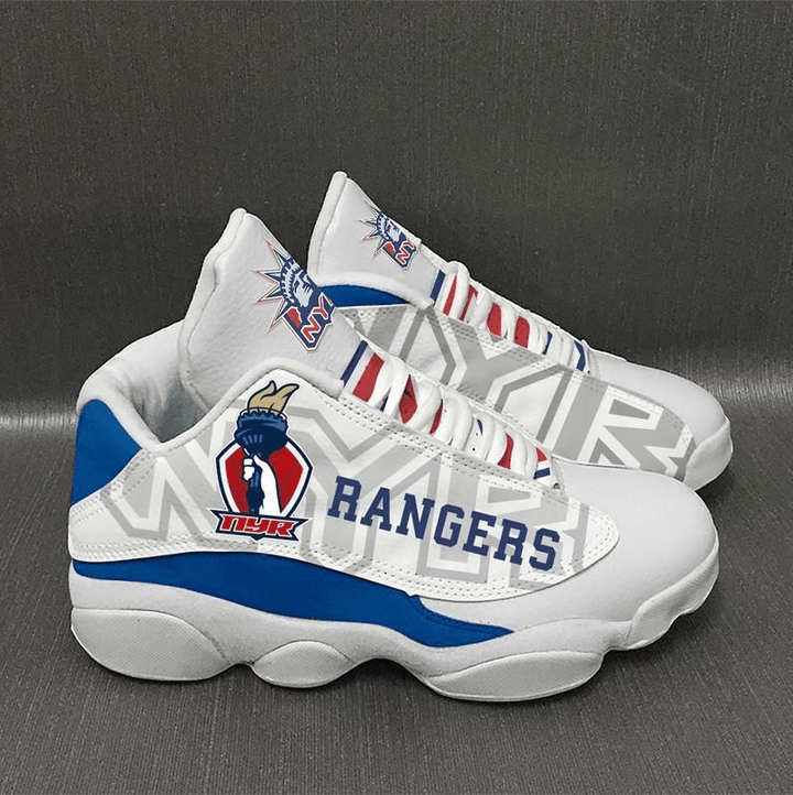 New York Rangers Air Jordan 13 Shoes