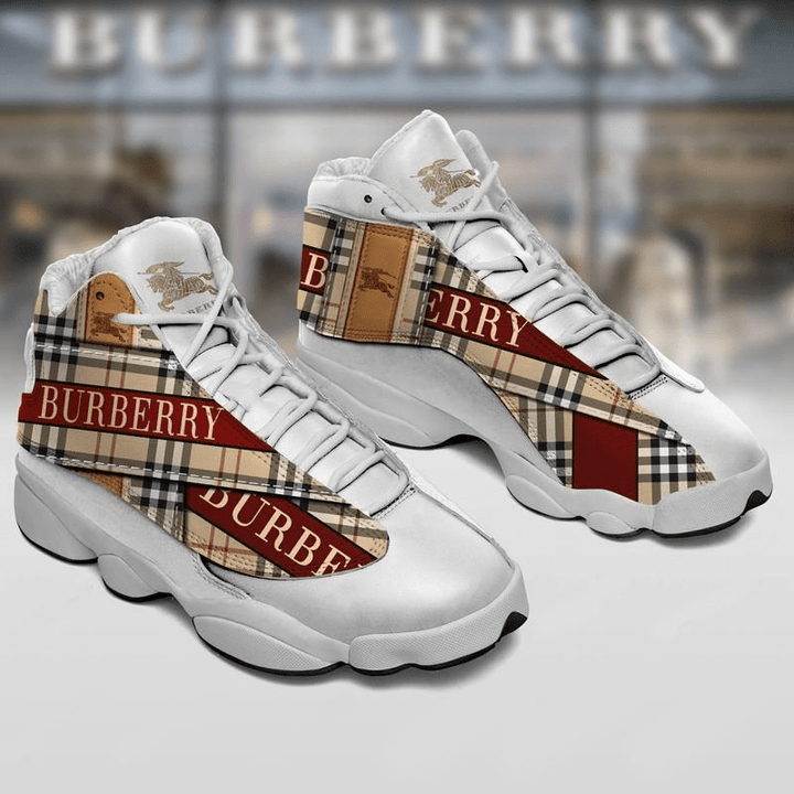 Burberry Air Jordan 13 Shoes Sport Sneakers Hot Year