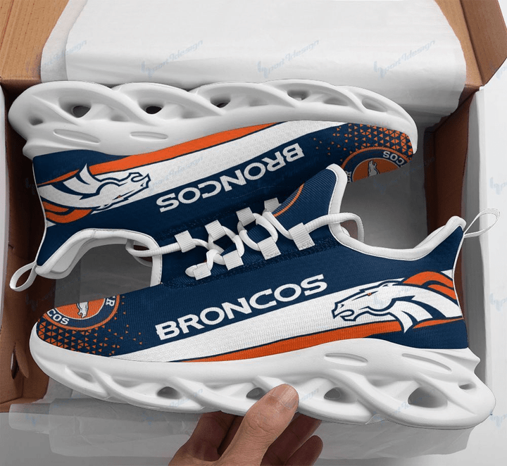 Denver Broncos Max Soul Shoes Yezy Running Sneakers
