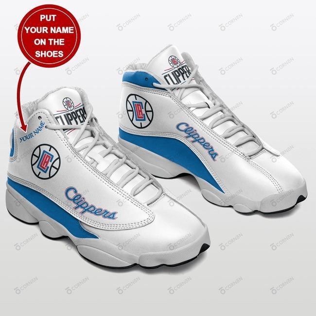 Los Angeles Clippers NBA Air Jordan 13 Shoes Personalized Your Name