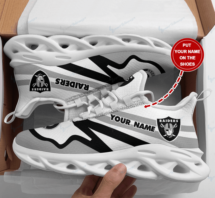 Las Vegas Raiders Personalized Max Soul Shoes Yezy Running Sneakers