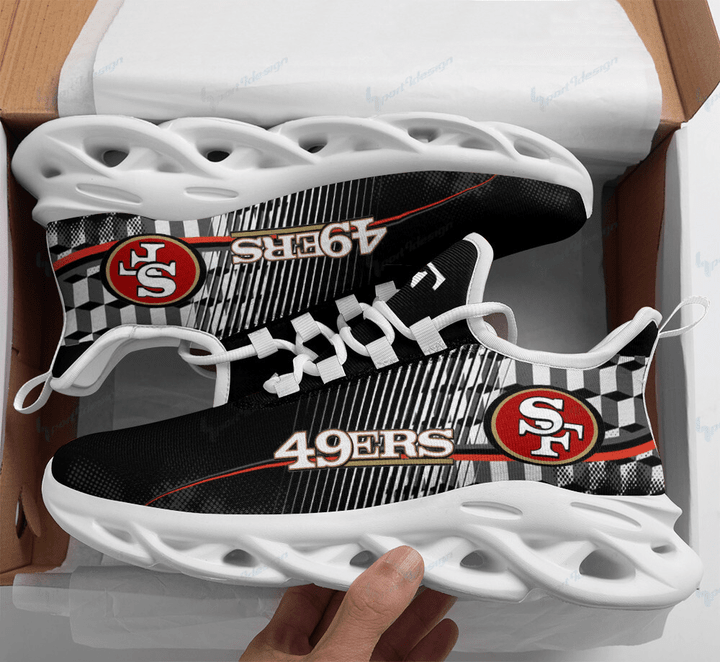 San Francisco 49ers Max Soul Shoes Yezy Running Sneakers