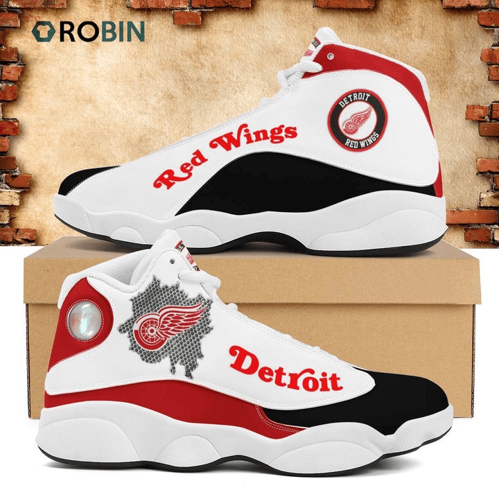 NHL Detroit Red Wings Air Jordan 13 Shoes Gift For Fan
