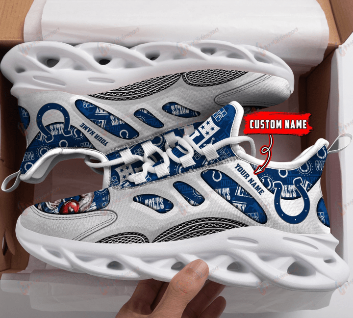 Indianapolis Colts Personalized Max Soul Shoes Yezy Running Sneakers