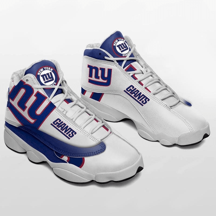 New York Giants Air Jordan 13 Sneakers Sport Shoes For Fan