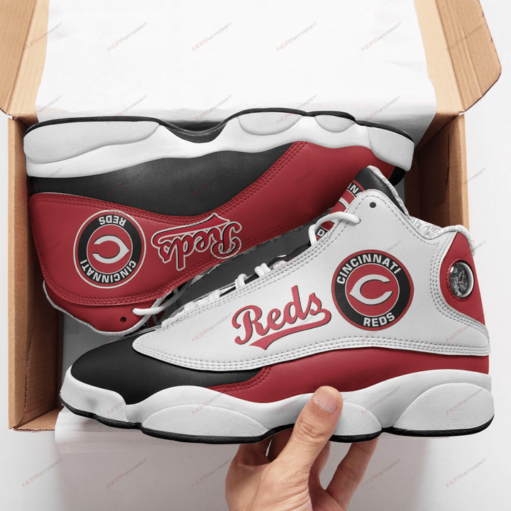 Cincinnati Reds Air Jordan 13 Sneakers Sport Shoes For Fans