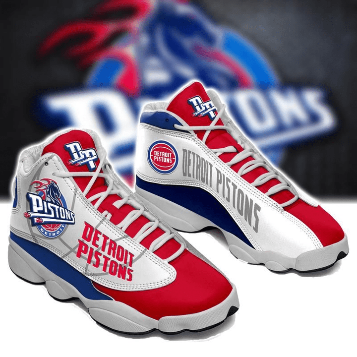 Detroit Pistons Air Jordan 13 Sneakers Sport Shoes For Fans