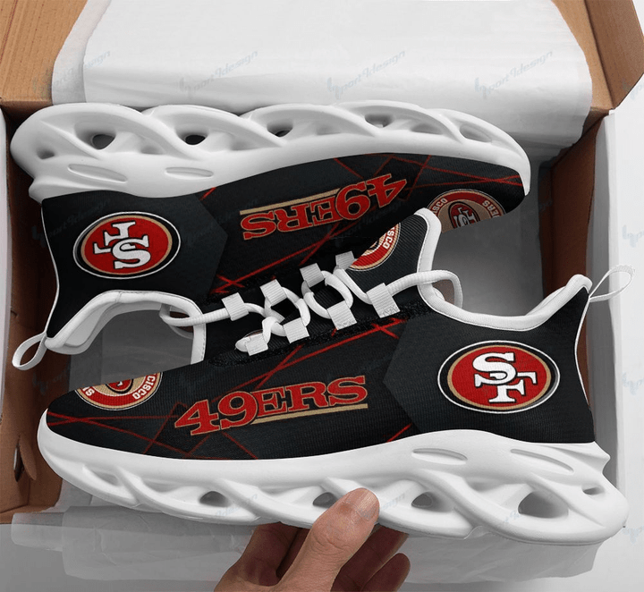 San Francisco 49ers Max Soul Shoes Yezy Running Sneakers