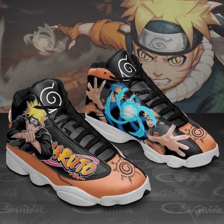 Naruto Anime Naruto Uzumaki Air Jordan 13 Shoes