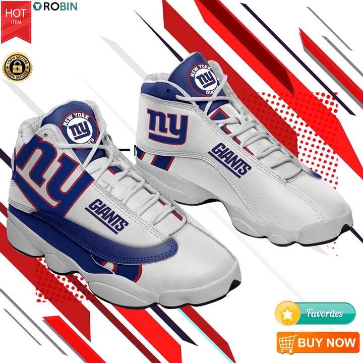 Ny Giants Nfl Sneakers Football Team Sneakers Jordan 13 Shoes