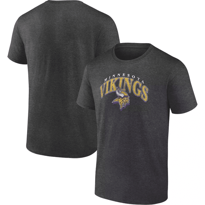 Minnesota Vikings Short Sleeve Deep Heather T-shirt