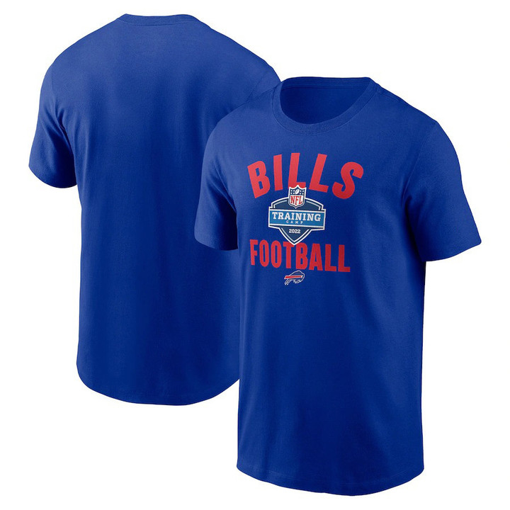 Buffalo Bills 2022 Training Camp Athletic Short Sleeve Royal T-shirt