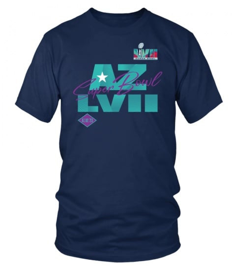 Super Bowl LVII Unisex Navy T-Shirt