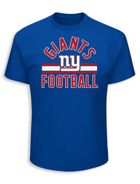 New York Giants Football Royal T-Shirt