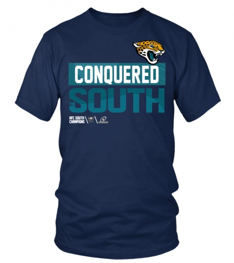 Navy Jacksonville Jaguars 2022 Afc South Division Champions T Shirt