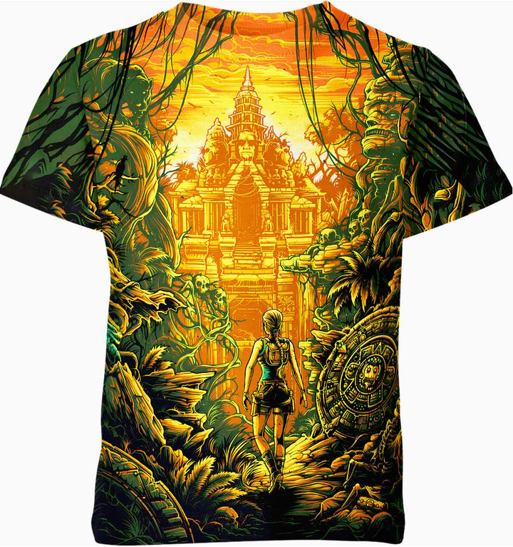 Tomb Raider 3D T-shirt For Men And Women