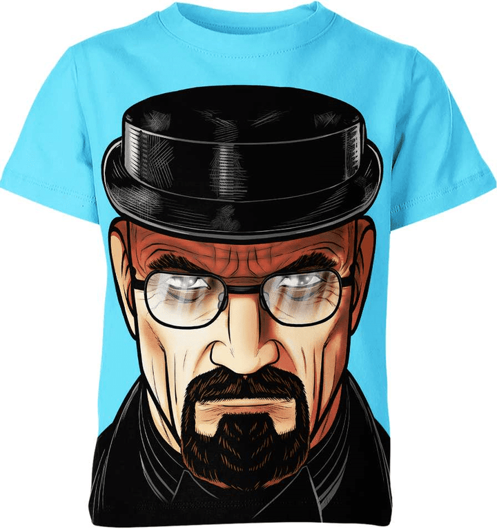 Walter White From Breaking Bad 3D T-shirt For Men And Women