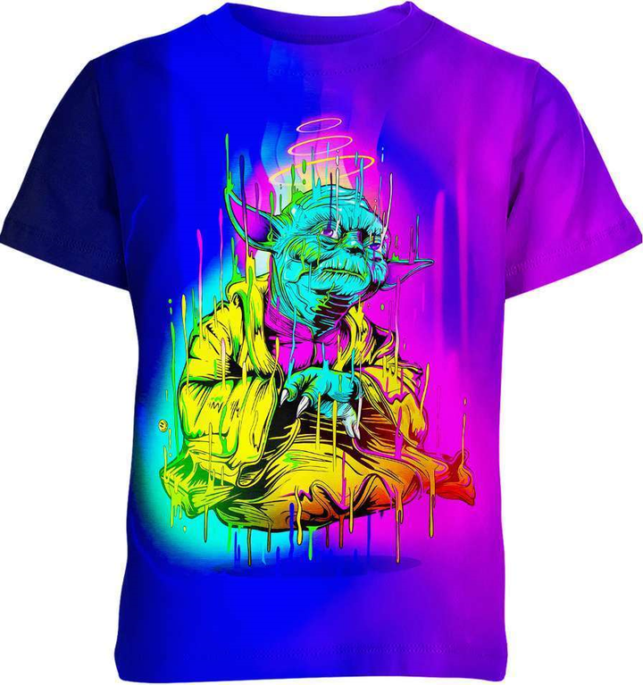 Yoda From Star Wars 3D T-shirt For Men And Women