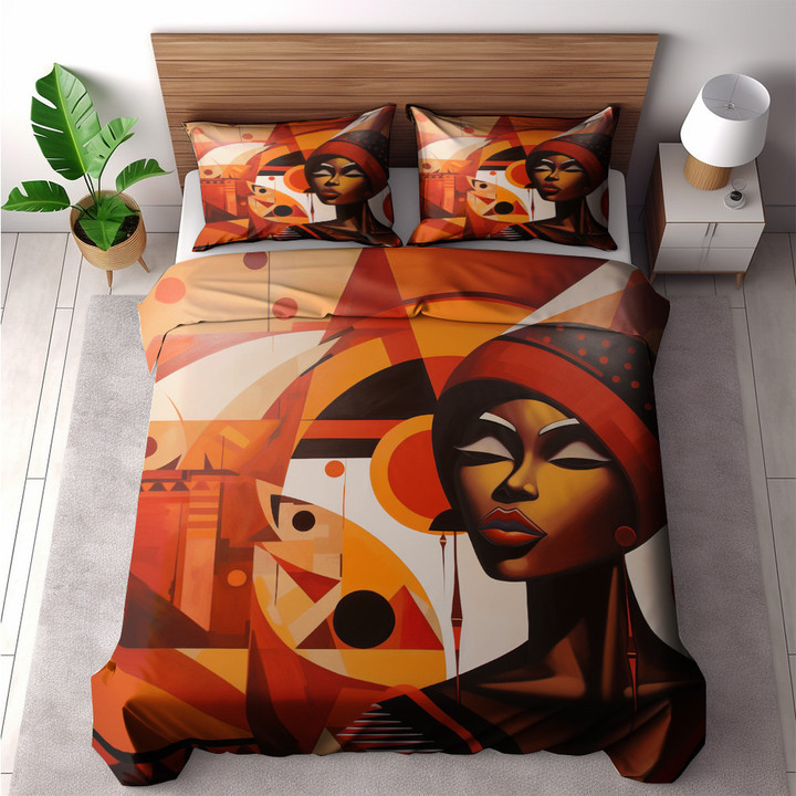 Empowerment Of African Women Human Design Printed Bedding Set Bedroom Decor