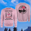 Flamingo Take Me Camping Camping Sweatshirt