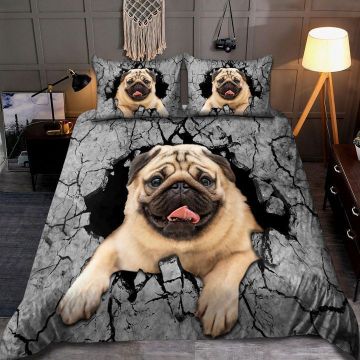 Pug Bedding Set