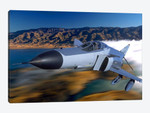 F4 Phantom Flying Over Ukiah, California
