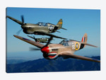 P-40 Warhawks Flying Over Chino, California II