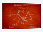 Bike Red Patent Blueprint