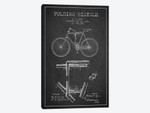 Bike Charcoal Patent Blueprint