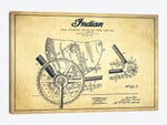 Indian Vintage Patent Blueprint