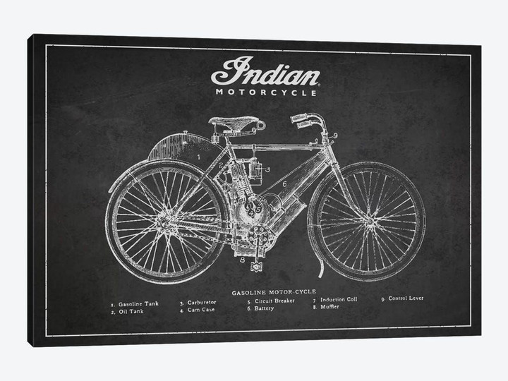 Indian Charcoal Patent Blueprint
