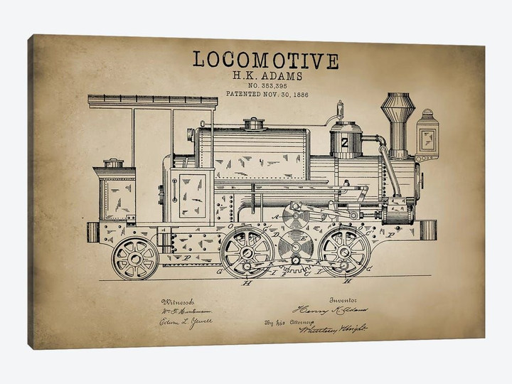 Locomotive, 1886