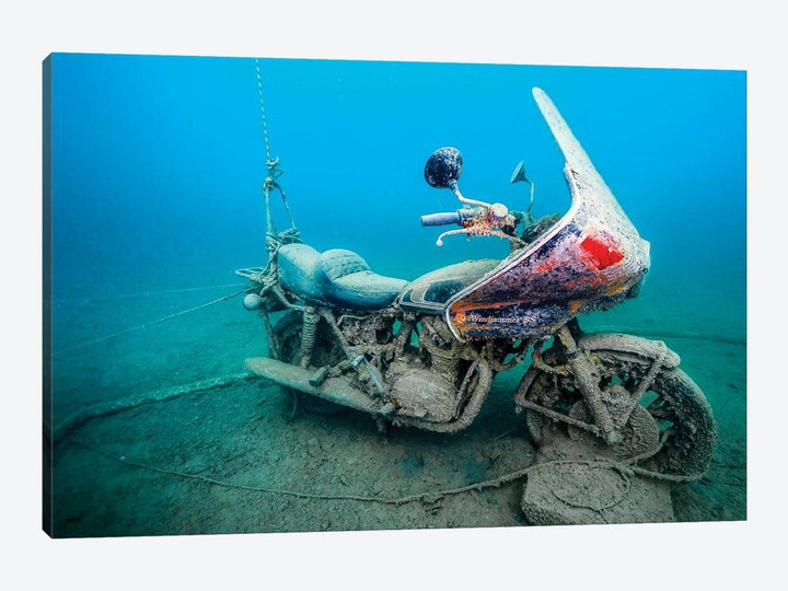 A Sunken Windjammer Motorcycle