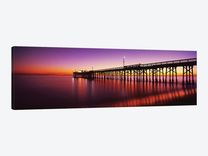 Balboa Pier At Sunset, Newport Beach, Orange County, California, USA