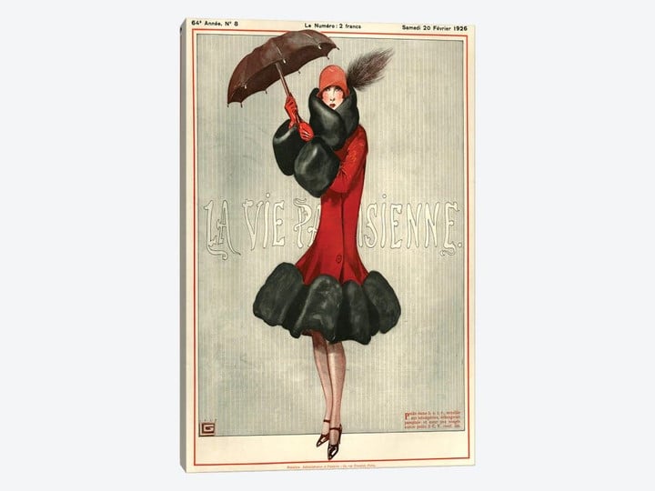 1926 La Vie Parisienne Magazine Cover