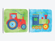 Tractor & Train Diptych
