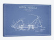 Joshua A. Hill Motor Vehicle Patent Sketch (Light Blue)