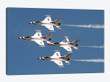 The US Air Force Thunderbirds Fly In Formation