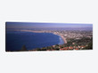Aerial view of a city at coast, Santa Monica Beach, Beverly Hills, Los Angeles County, California, USA