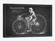 Hull Bike Charcoal Patent Blueprint