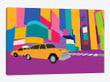 Neon Block NYC Taxi