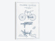 M.B. Ryan Folding Bicycle Patent Sketch (Ink)