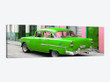 Cuban Green Classic Car in Havana