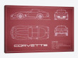 Chevrolet Corvette C3 Body Type (Maroon)