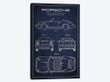 Porsche Corporation Porsche Patent Sketch (Navy Blue)