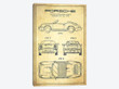 Porsche Corporation Porsche Patent Sketch (Vintage)