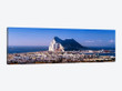 Rock Of Gibraltar With La Linea de la Concepcion In The Foreground, Iberian Peninsula