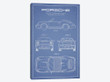 Porsche Corporation Porsche Patent Sketch (Light Blue)
